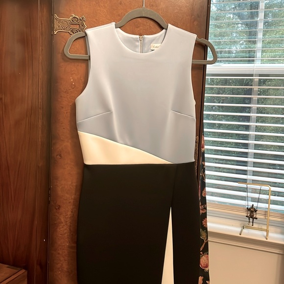 Calvin Klein Dresses & Skirts - Calvin Klein Colorblock Business casual Size 2 Dress